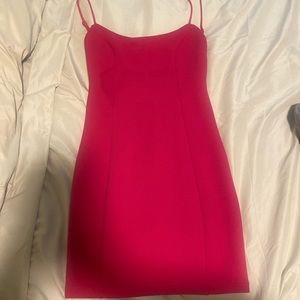 Deep hot pink lulus dress